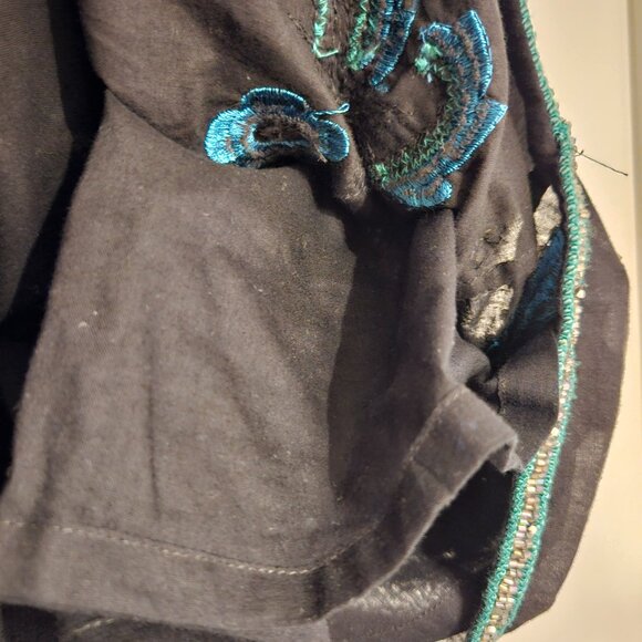 French Connection Beaded Floral Mini Dress - Picture 7 of 9